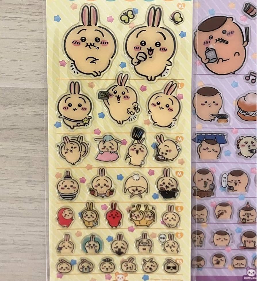 Amazon.co.jp: ちいか うさぎ くりまんじゅう シーサー シール